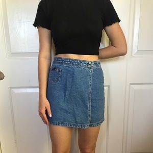 Union bay vintage jean shorts/skirt